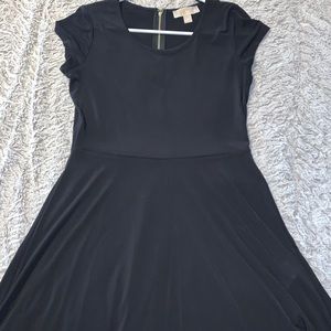 Michael Kors black casual dress with zipper